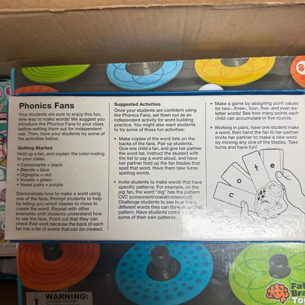 lakeshore phonics fans educational